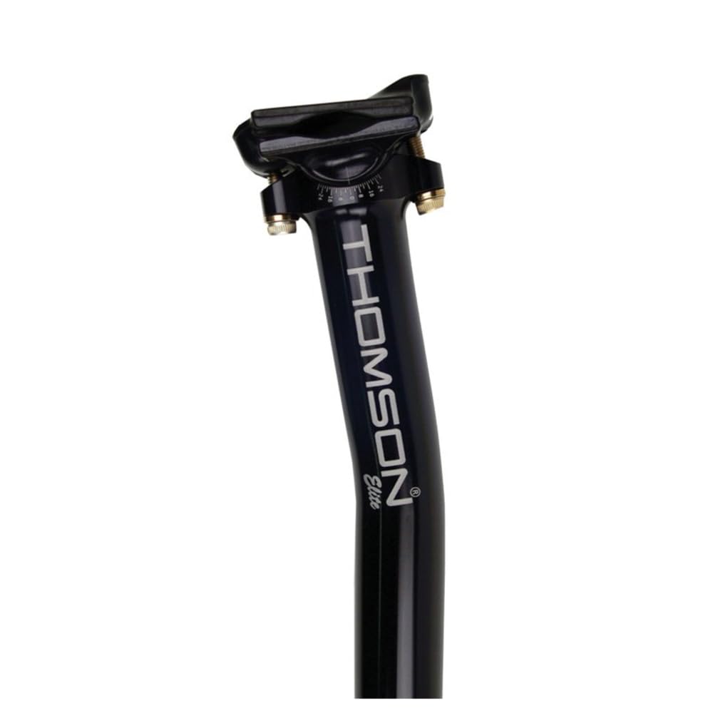Black Setback Bicycle Seatpost U292452