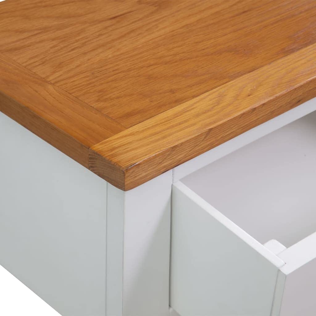 Solid Oak Wood Console Table Z983