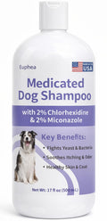 Medicated Dog Shampoo with 2% Miconazole & 2% Chlorhexidine 17 oz V4646