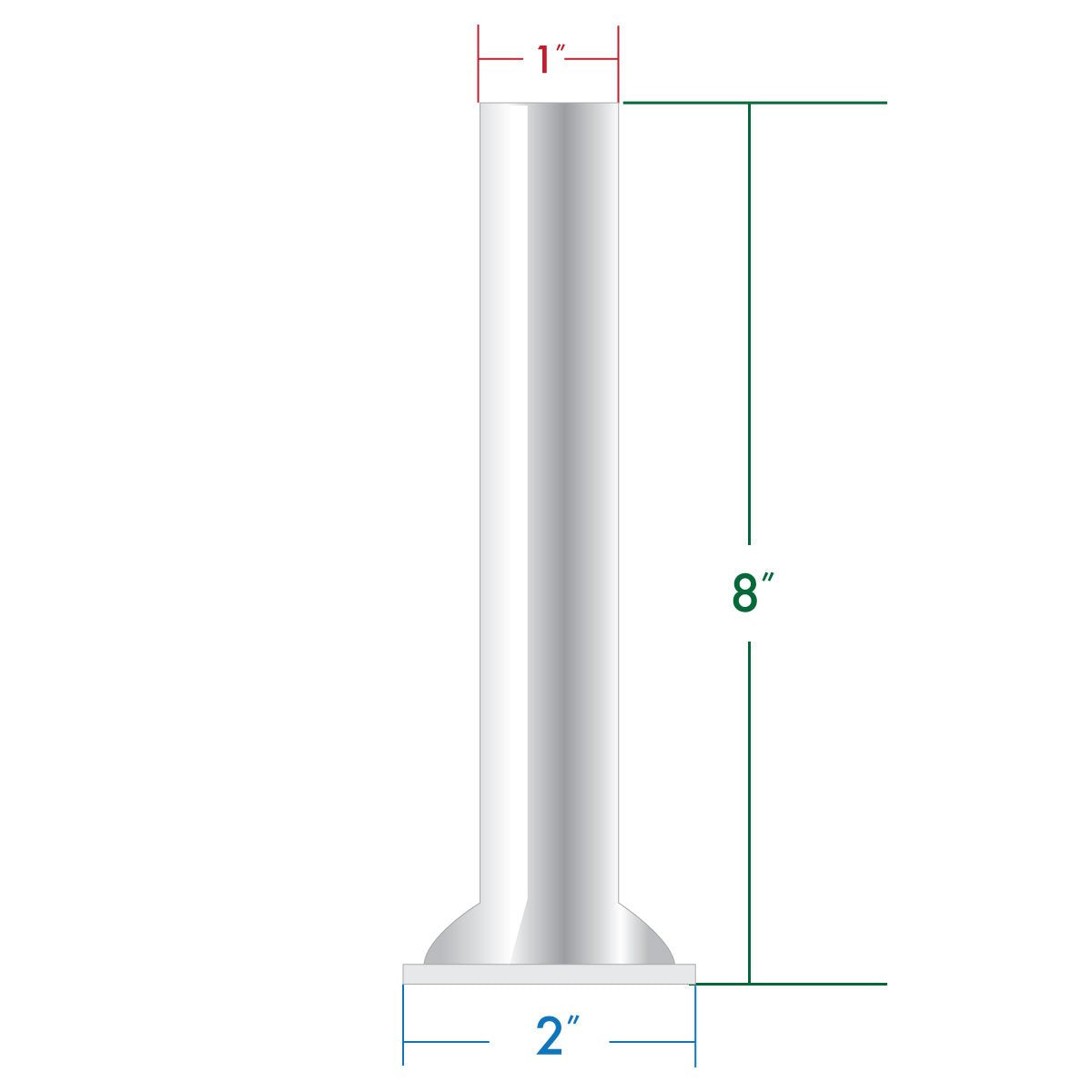 1" Diameter Stainless Steel Stuffing Tube J600937