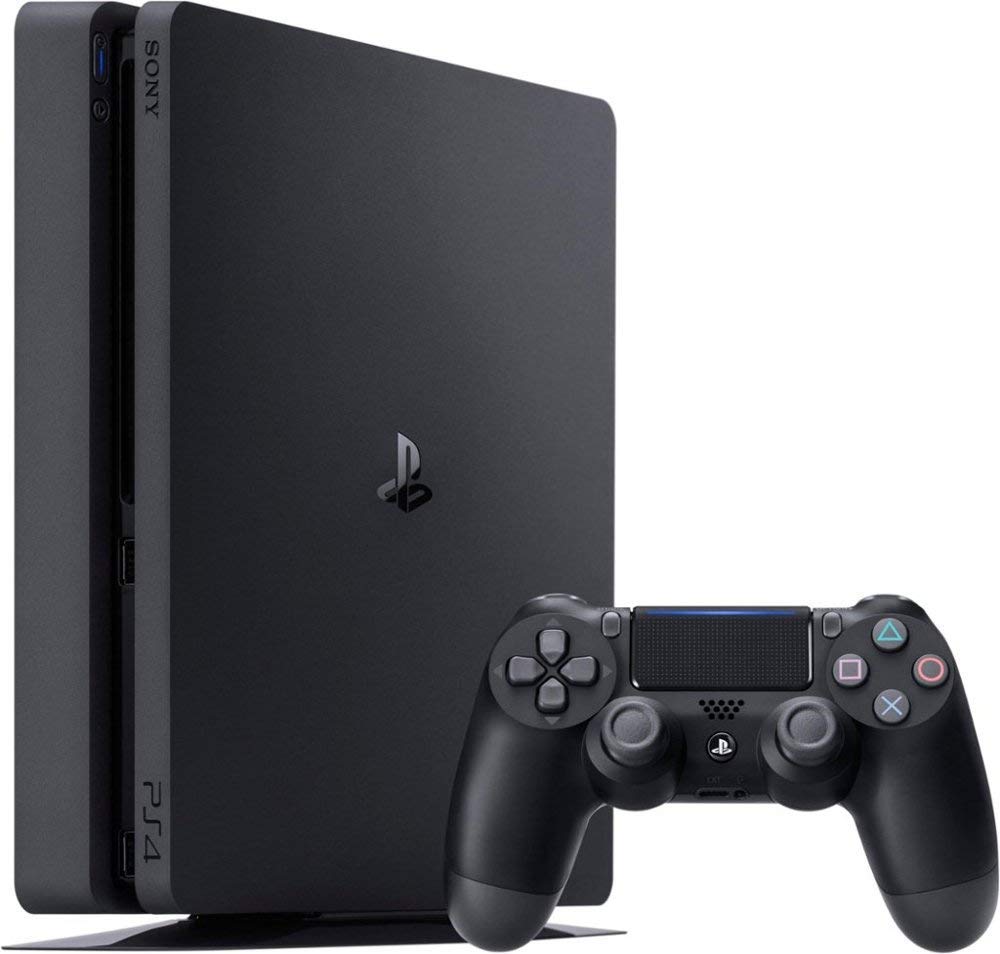 Playstation 4 1TB Jet Black Console with Wireless Controller H486525