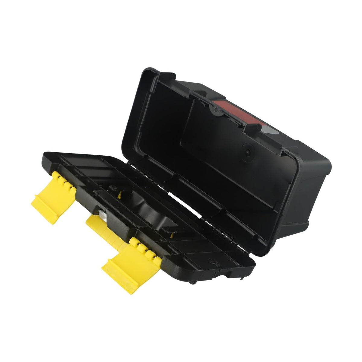 10-Inch Plastic Toolbox with Metal Hinges and 4 Latches C2660