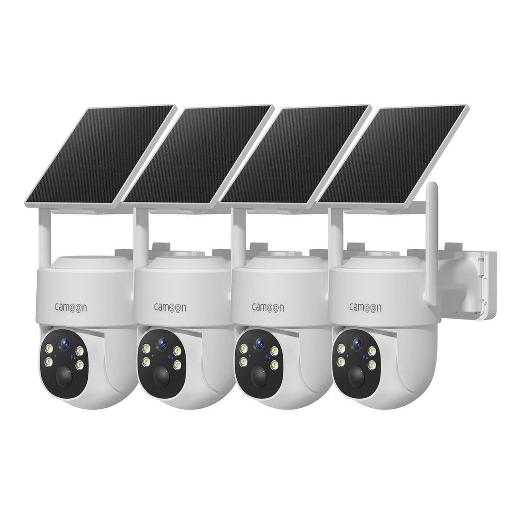Solar Security Cameras Wireless Outdoor 4 Cameras R148