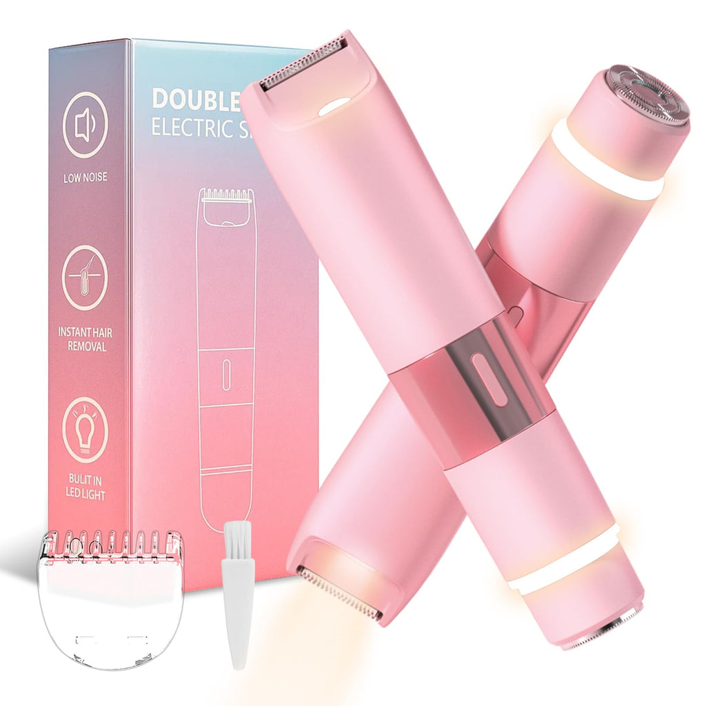 Pink 2 in 1 Bikini Trimmer H8191