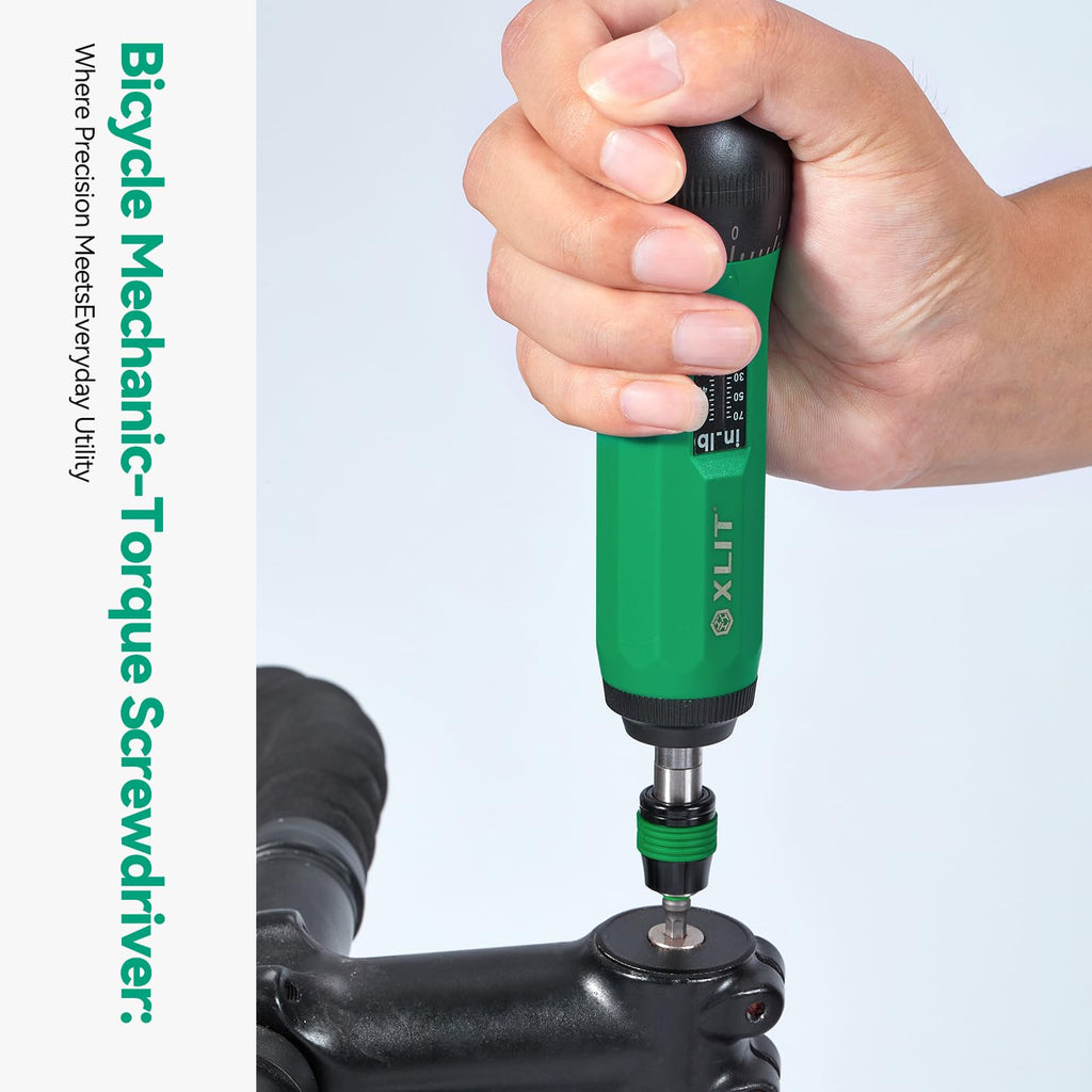 Adjustable Torque Screwdriver Set, 13-Piece 1/4" Hex Quick Release U3887