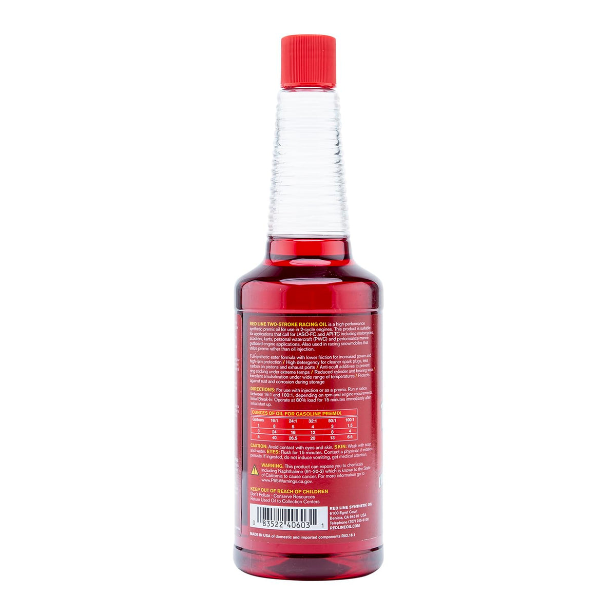 16 Ounce 12 Pack Synthetic Two-Stroke Oil B640