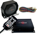 12V/24V 100W Heavy Duty Multi-Tones Siren Amplifier Horn Kit K863