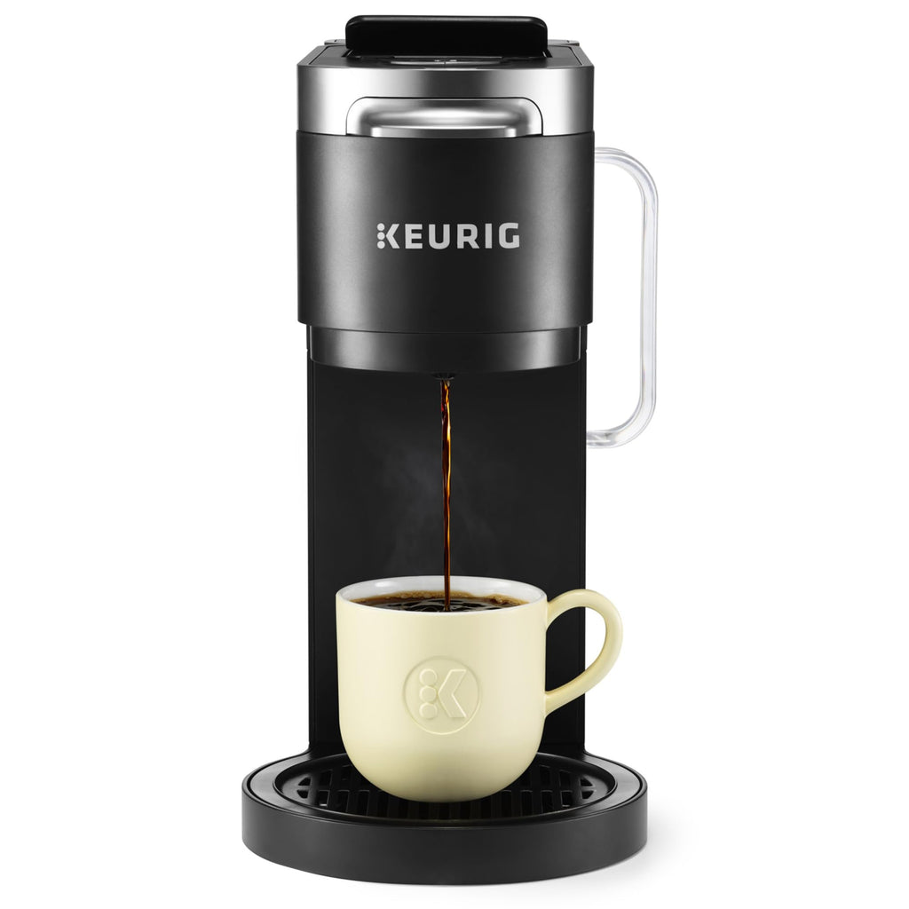Single Serve & Carafe Coffee Maker, 60oz Removable Reservoir, Black F633