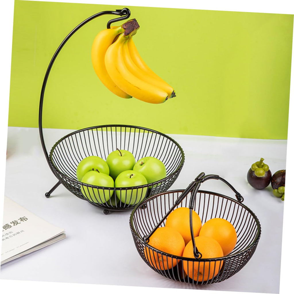 Double Layer Iron Fruit Basket E2019