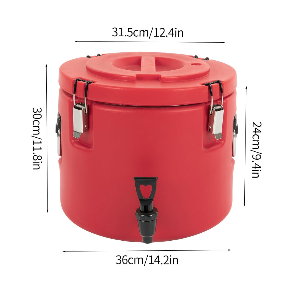 5Gal Insulated Beverage Dispenser with Faucet J137432
