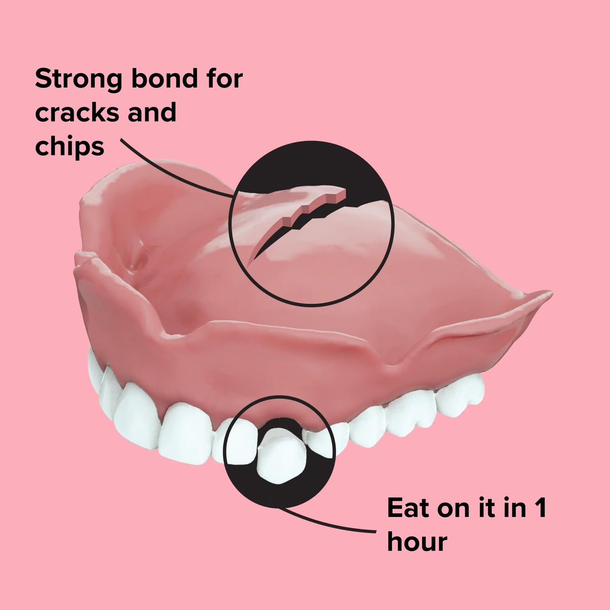 Denture Repair Kit, Zinc Free 1 kit J648