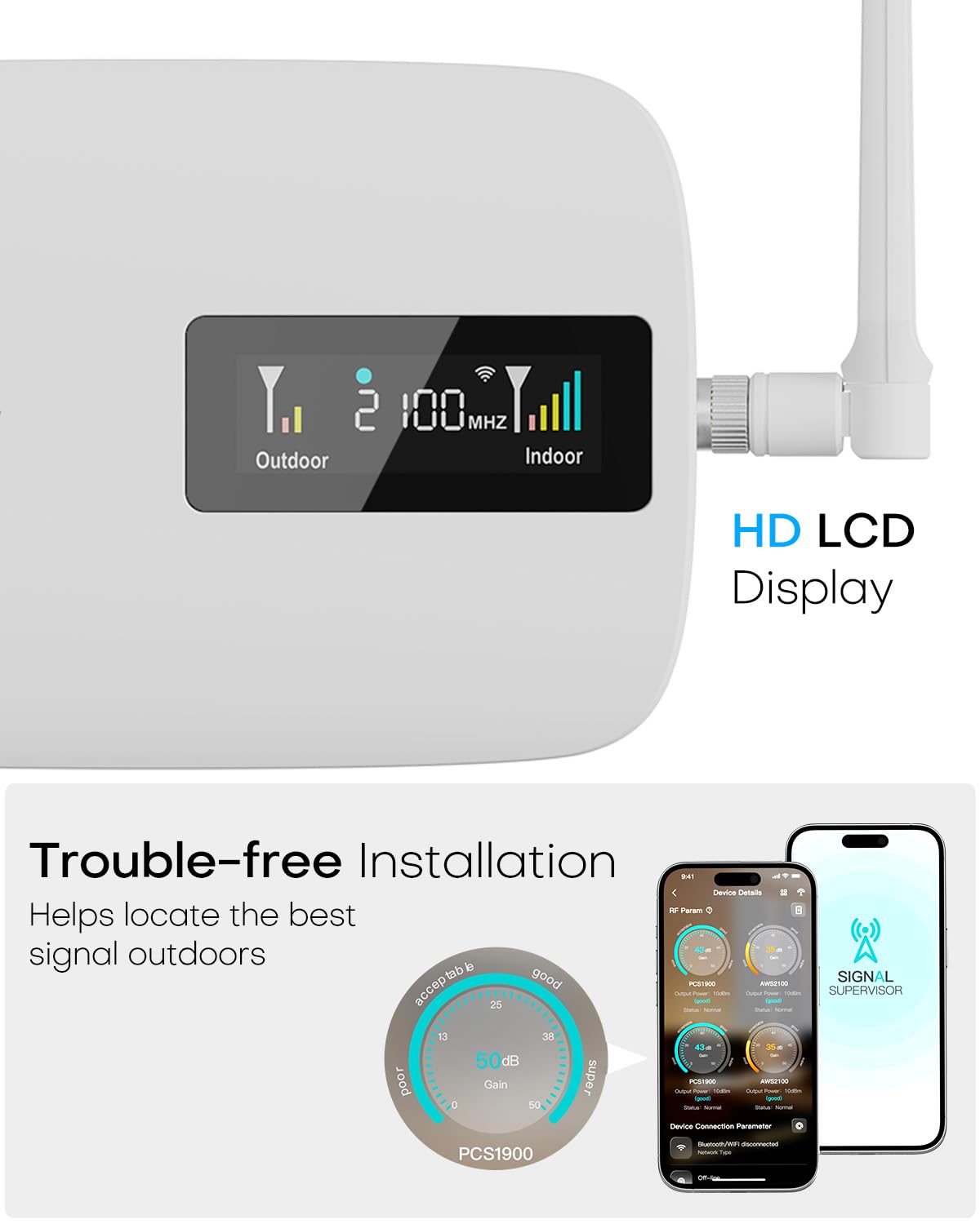 Cell Phone Signal Booster for All U.S. Carriers A78934