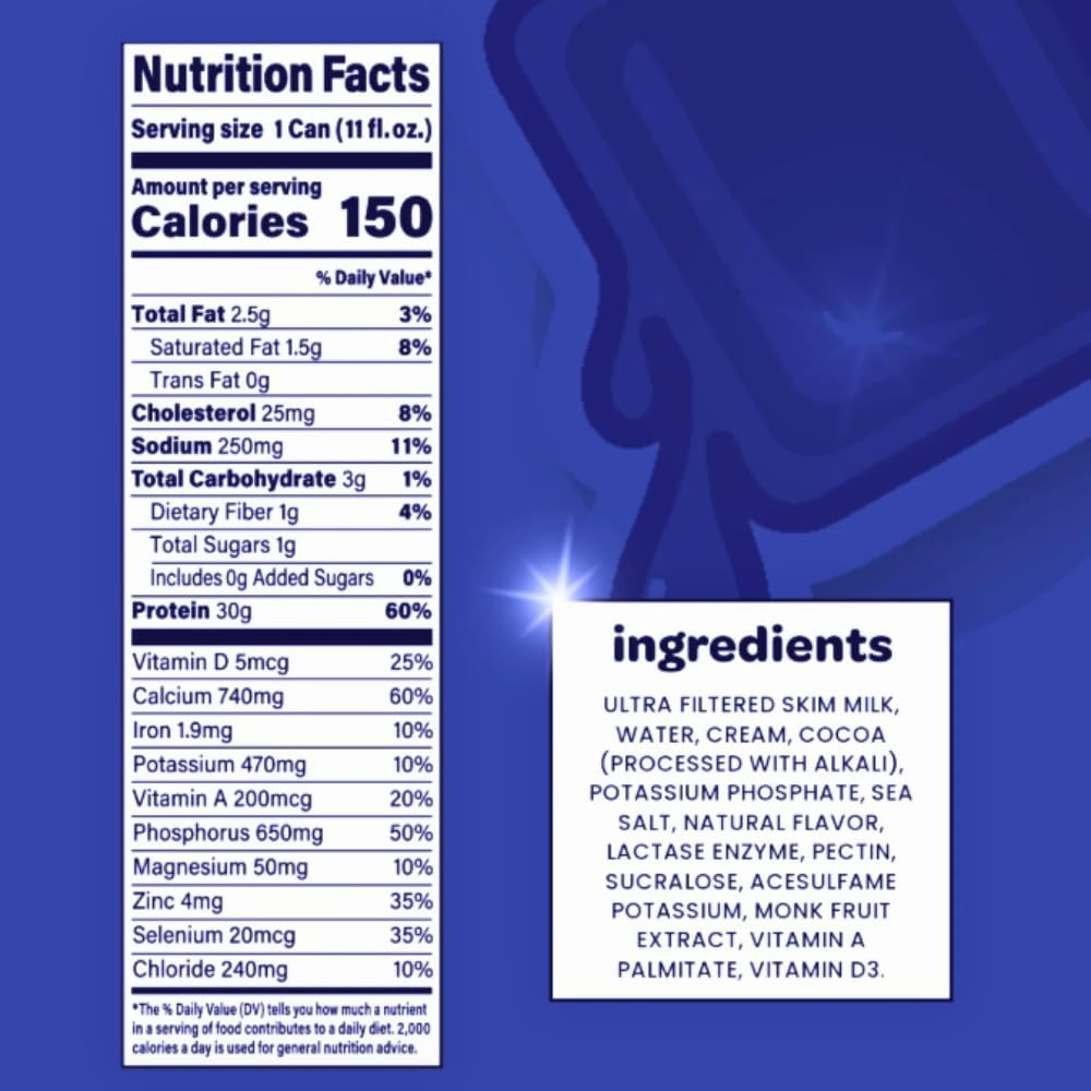 30g Protein Lactose Free Protein Shake 12 Cans N580187