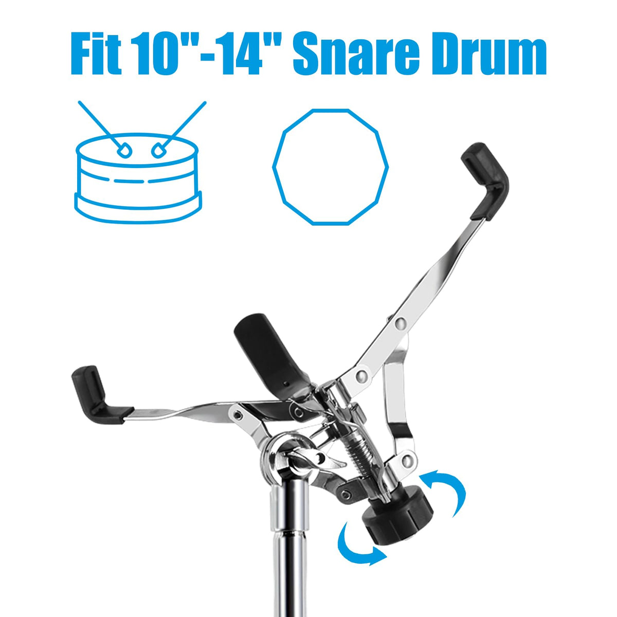 Height Adjustable Double Braced Snare Drum Stand Y231638