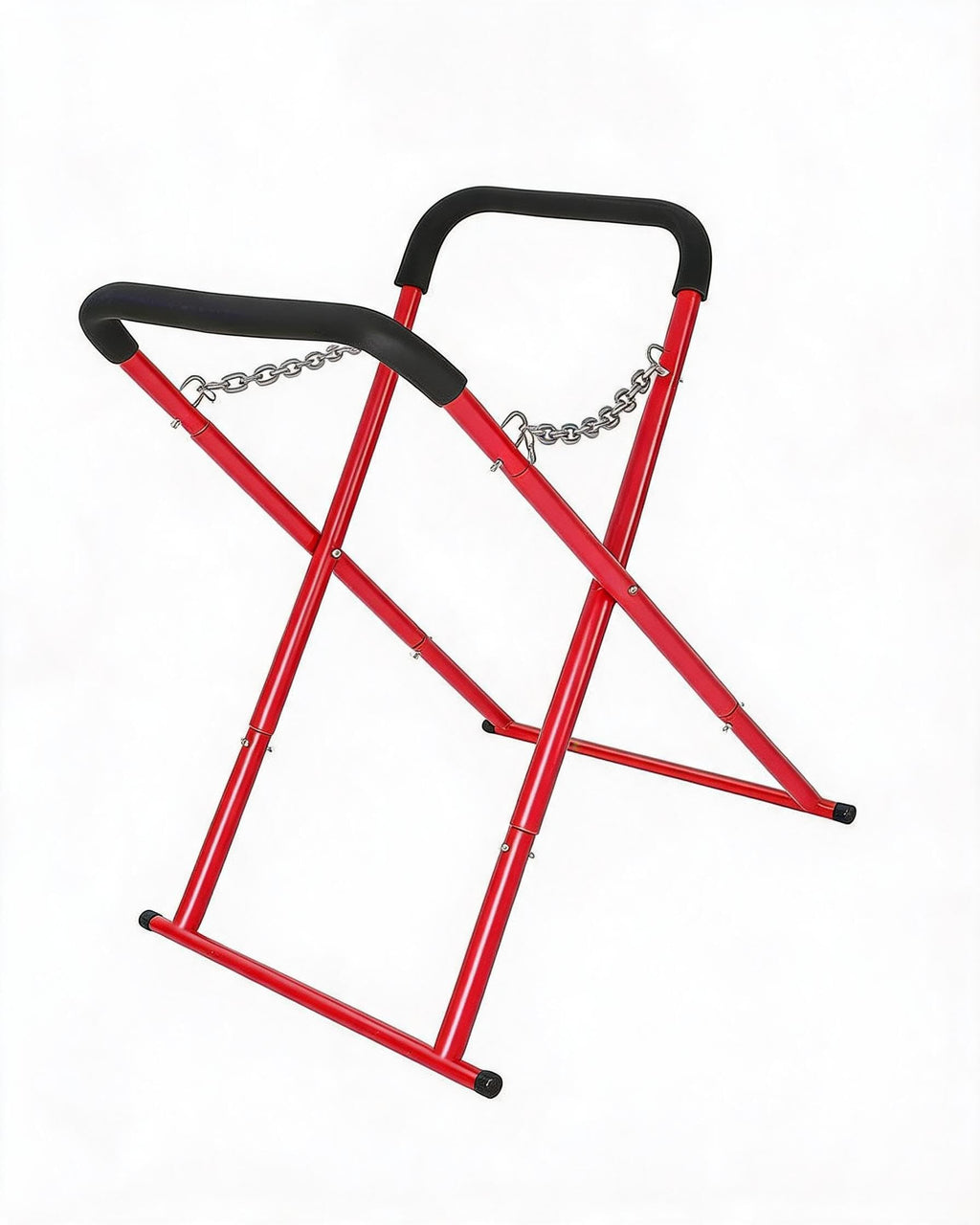 Folding Auto Body Work Stand 500 LBS Capacity Adjustable Height X54303