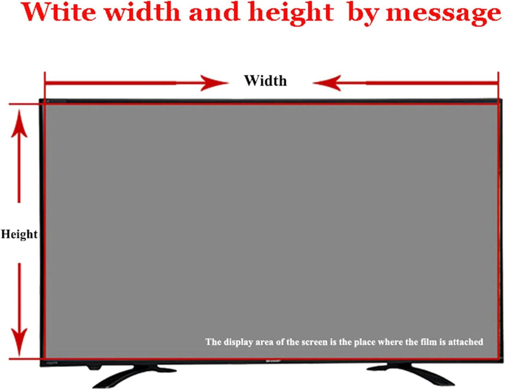 Matte Anti-Glare TV Screen Protector Film O79963