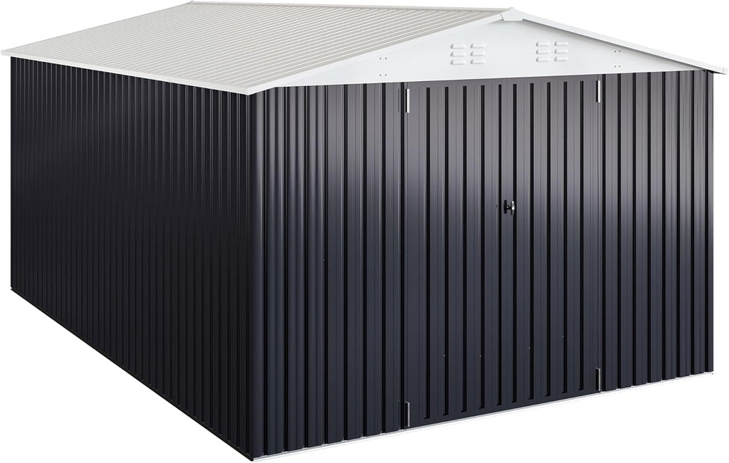 10x14 FT Metal Garden Storage Shed V560