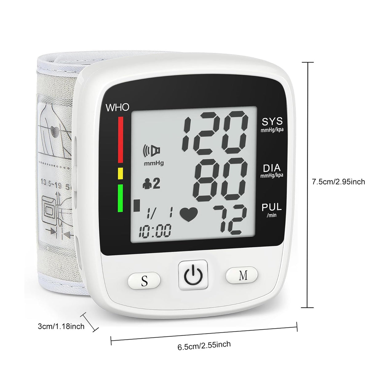 Blood Pressure Monitor Wrist S710137