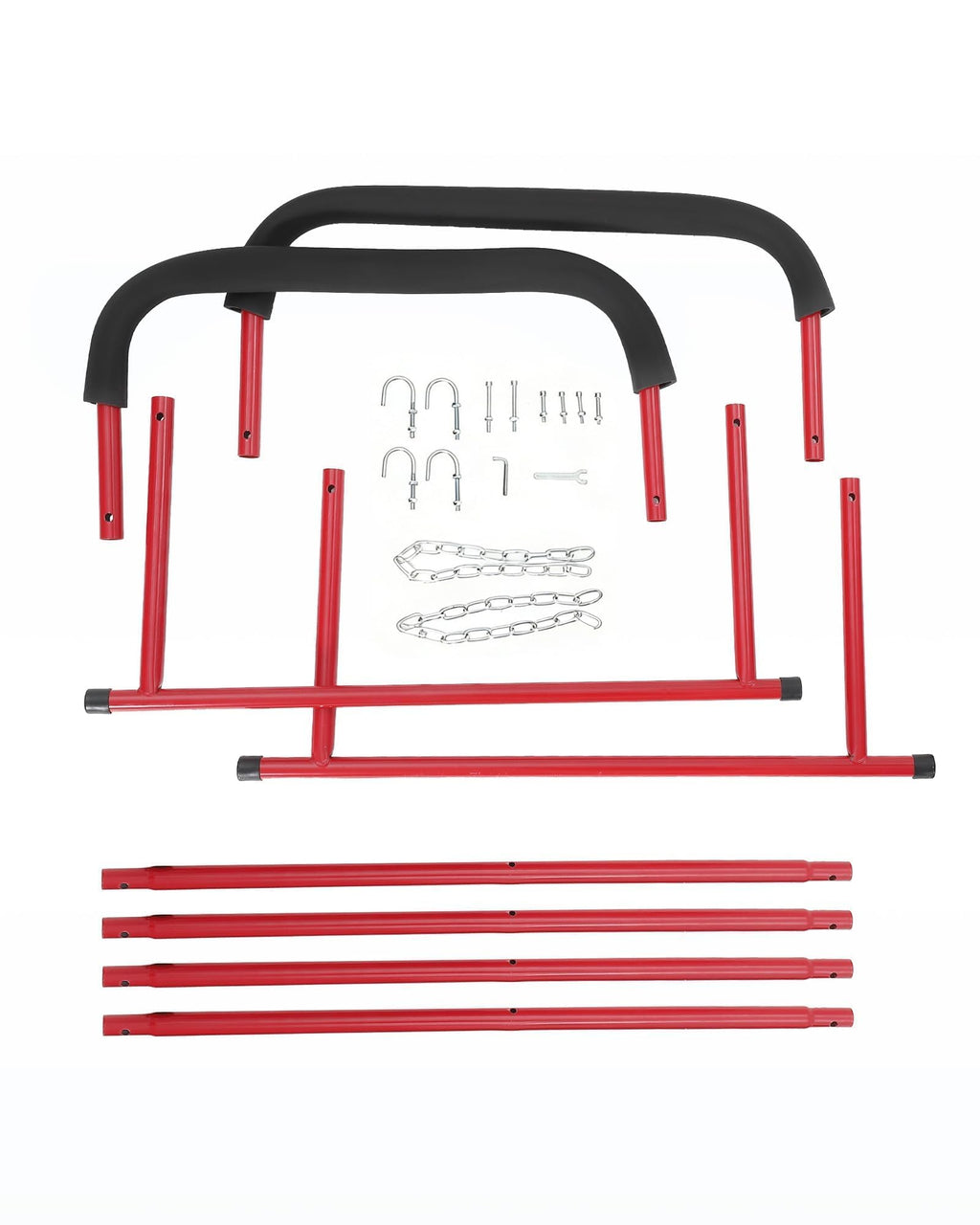 Folding Auto Body Work Stand 500 LBS Capacity Adjustable Height X54303