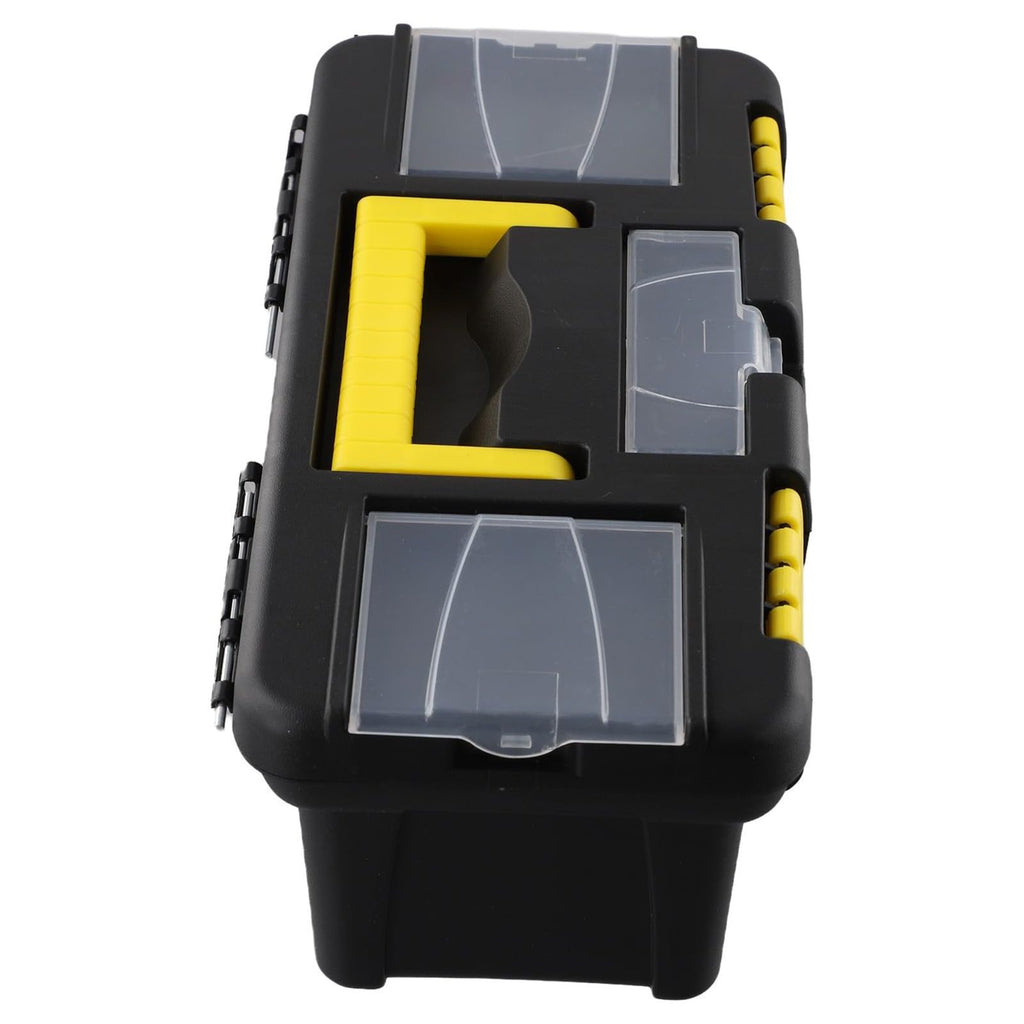 10-Inch Plastic Toolbox with Metal Hinges and 4 Latches C2660
