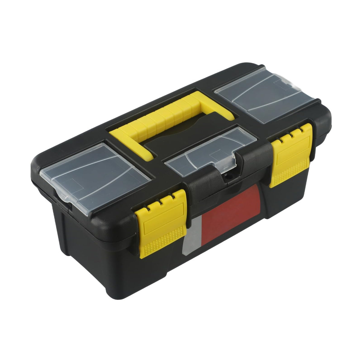 10-Inch Plastic Toolbox with Metal Hinges and 4 Latches C2660