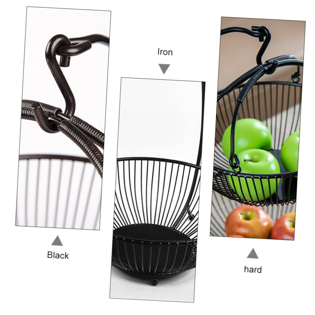 Double Layer Iron Fruit Basket E2019