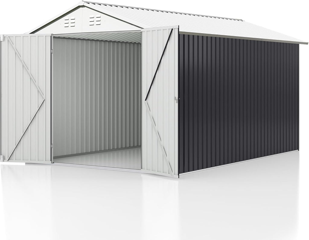 10x14 FT Metal Garden Storage Shed V560