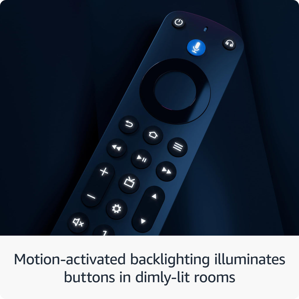 Alexa Voice Remote Pro with Remote Finder and Backlit Buttons B338