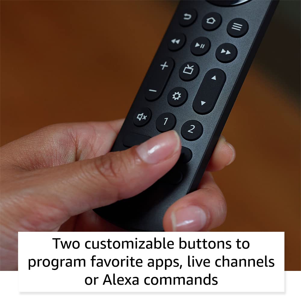 Alexa Voice Remote Pro with Remote Finder and Backlit Buttons B338