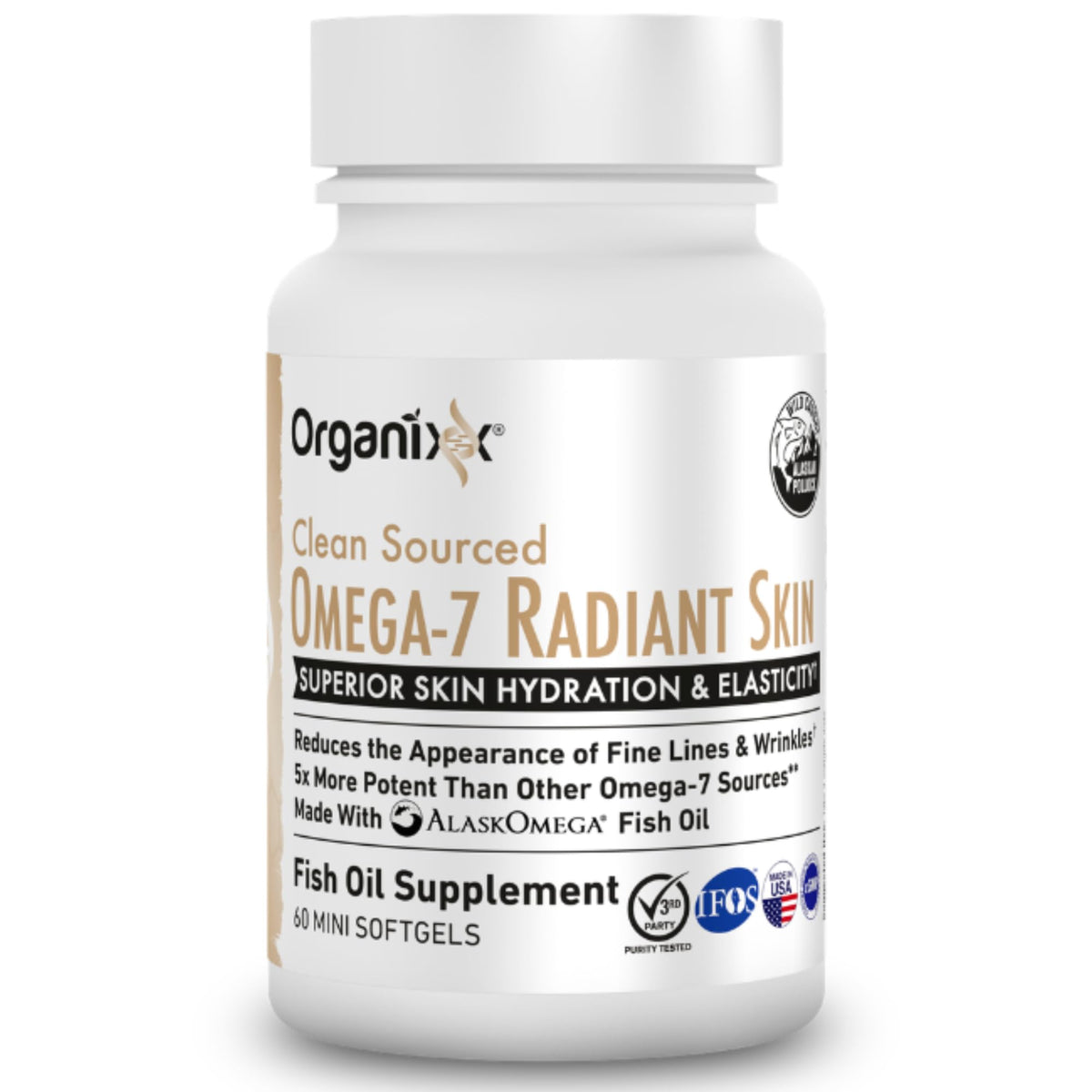 Omega 7 Palmitoleic Acid 60 Softgels Z752482