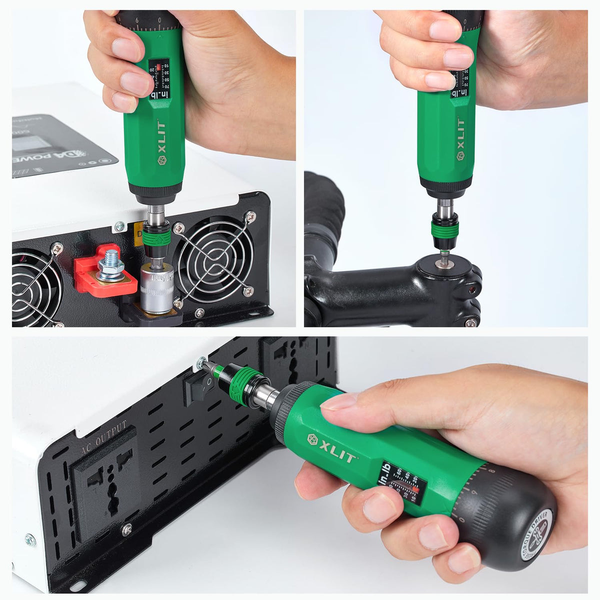 Adjustable Torque Screwdriver Set, 13-Piece 1/4" Hex Quick Release U3887