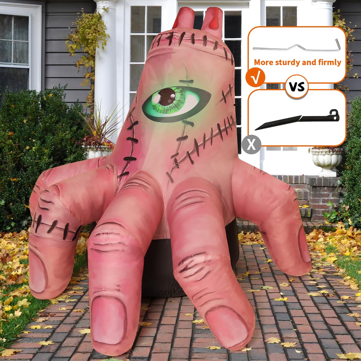 6 FT Halloween Inflatables with Built-in LEDs A74485