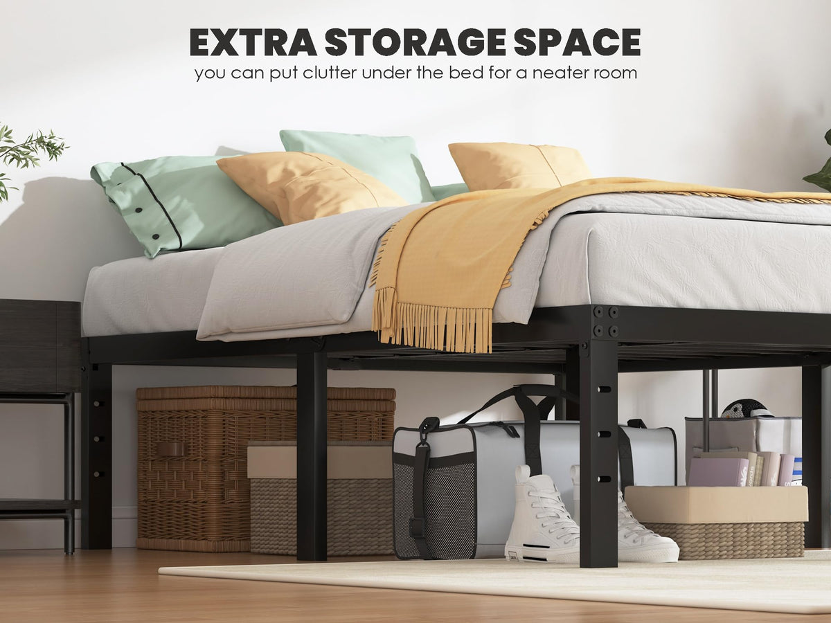 Full Size 18 in Platform Bed Frame N713