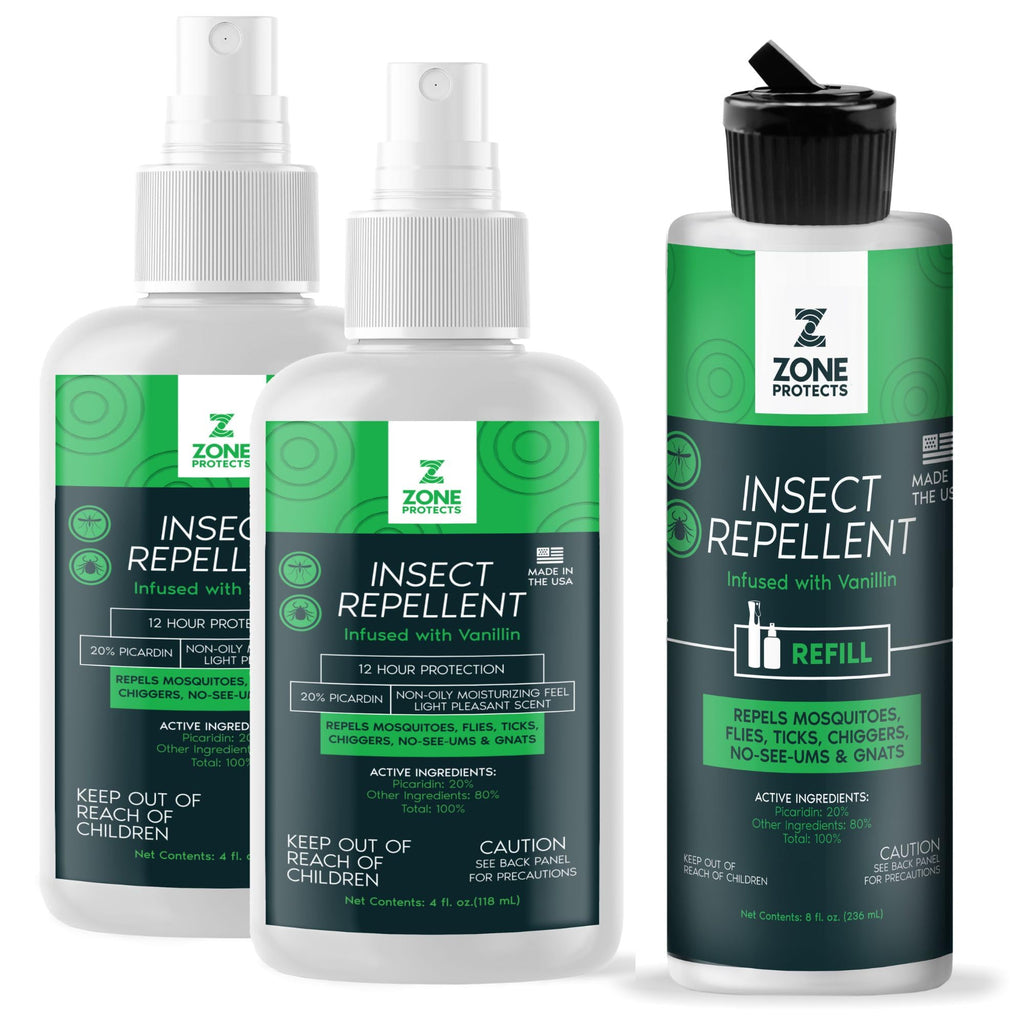 Picaridin Insect Repellent 2-Pack + Refill V640798