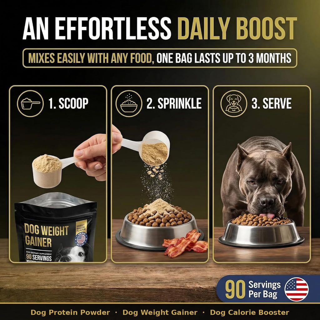 High Calorie Dog Weight Gainer 90 Servings 1.5 lbs V23563