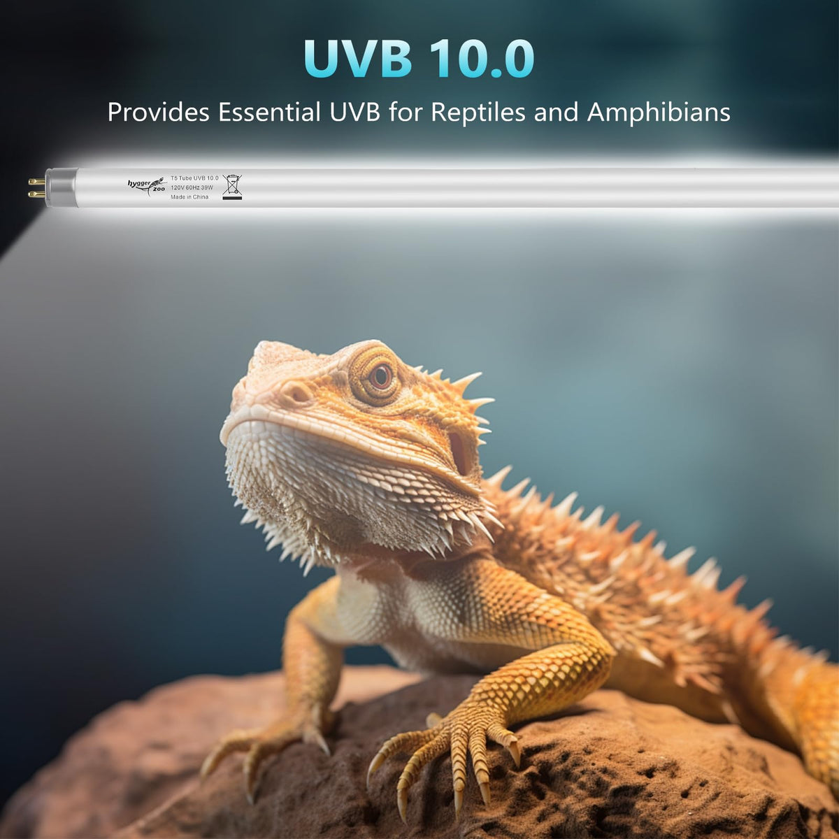 3-Pack UVB Reptile Light 10.0 Bulb 39W T5 Fluorescent U6194