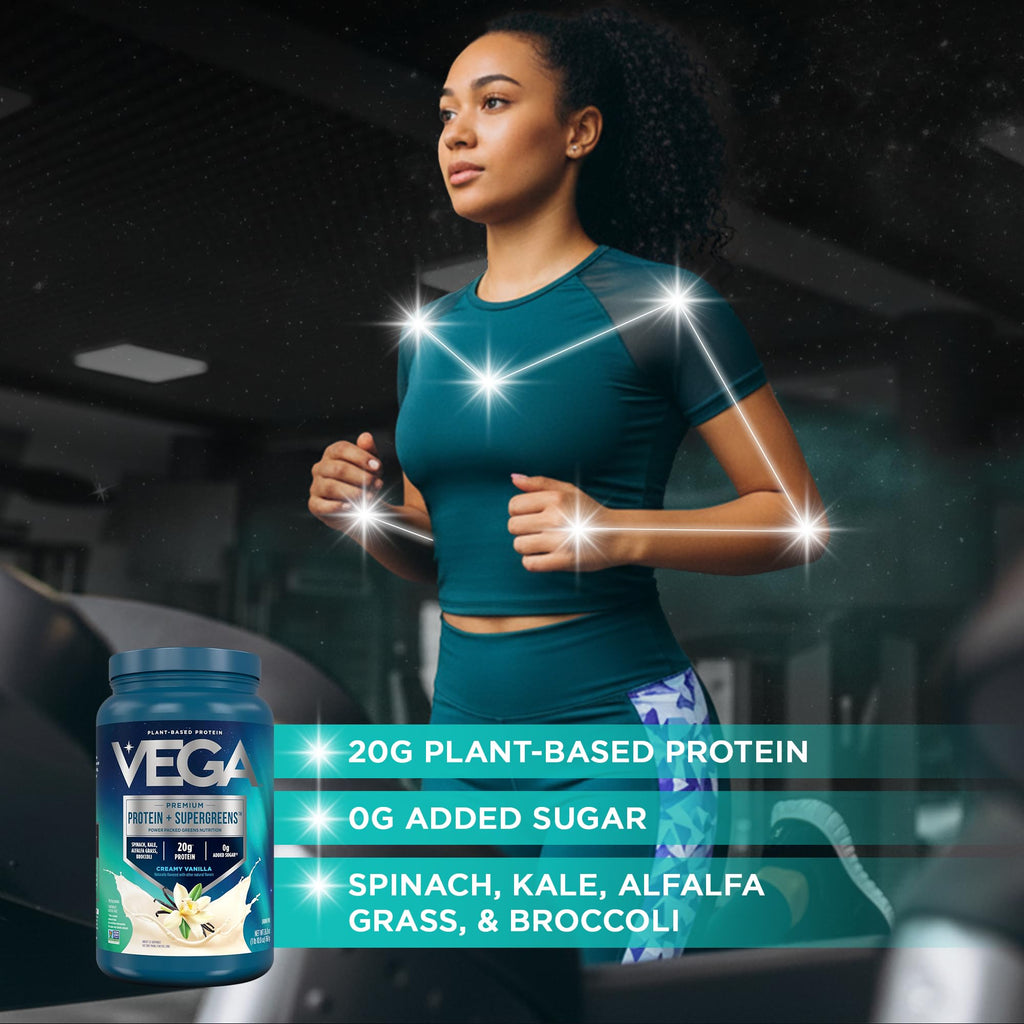 Creamy Vanilla Vegan Protein Powder 26.9 oz G190909