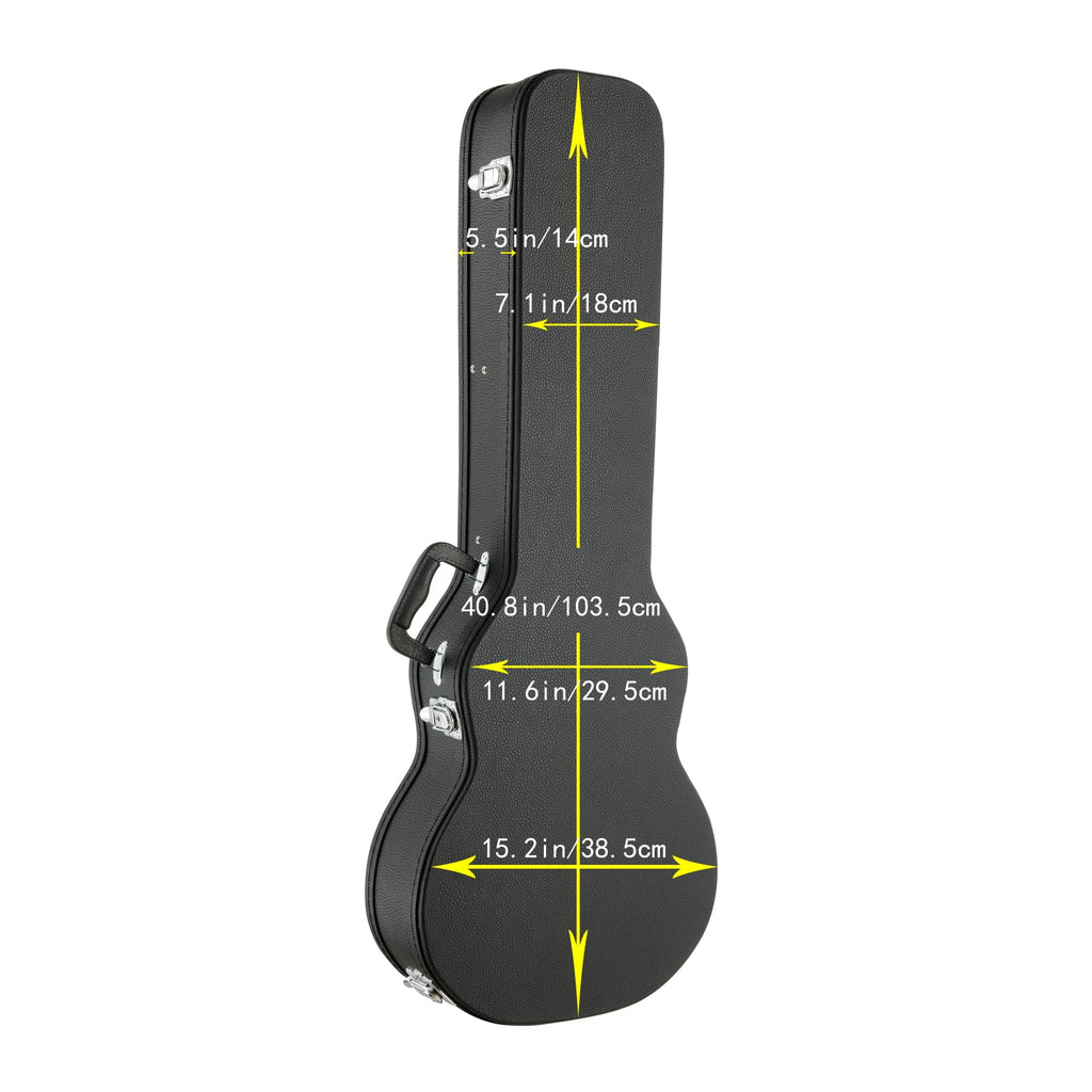 Electric Guitar Case Wooden Hard Shell Case With Lock I946936