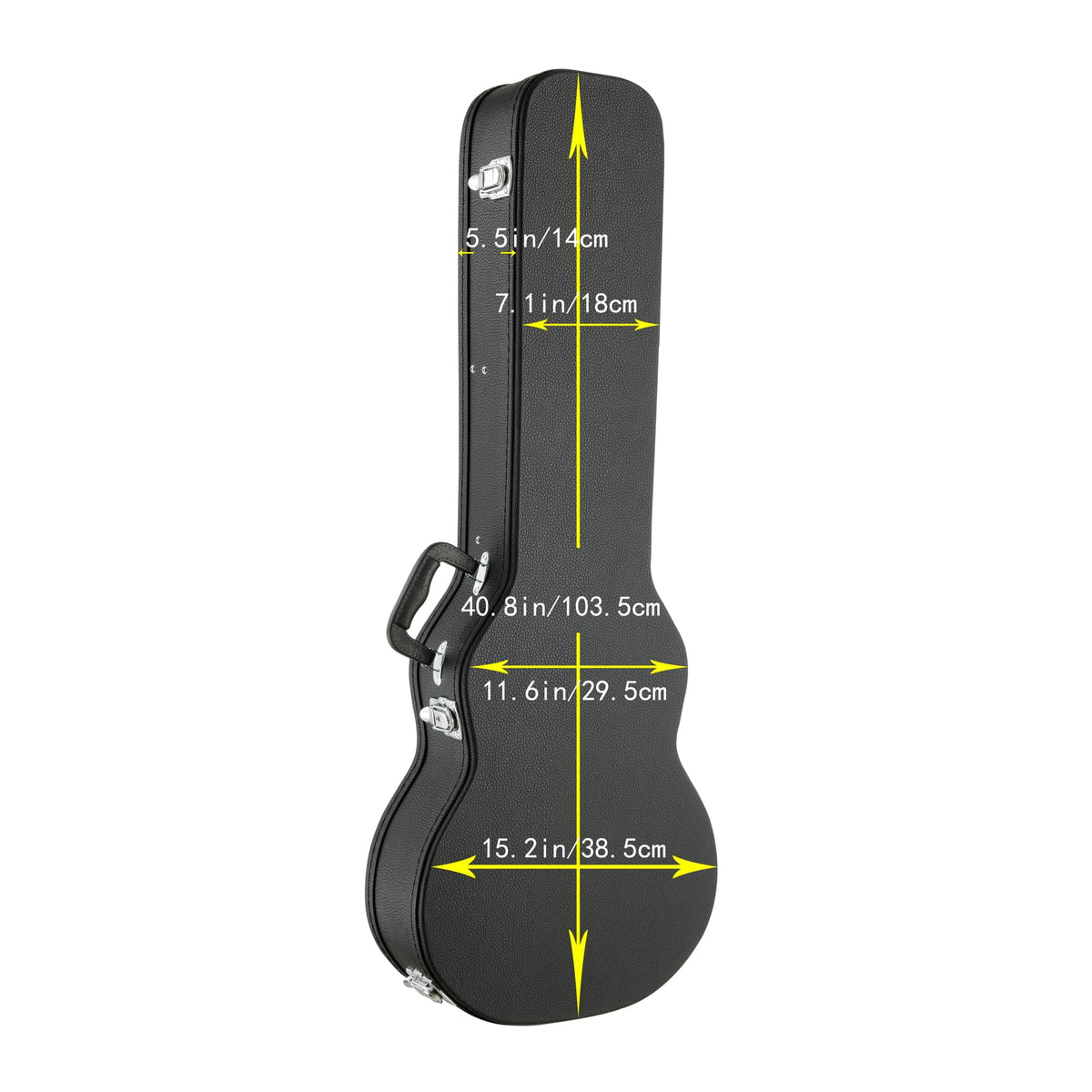 Electric Guitar Case Wooden Hard Shell Case With Lock I946936