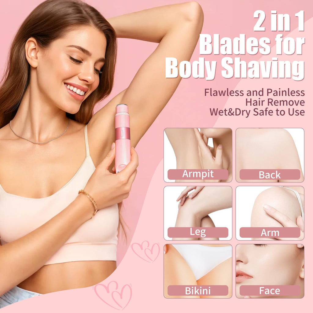Pink 2 in 1 Bikini Trimmer H8191