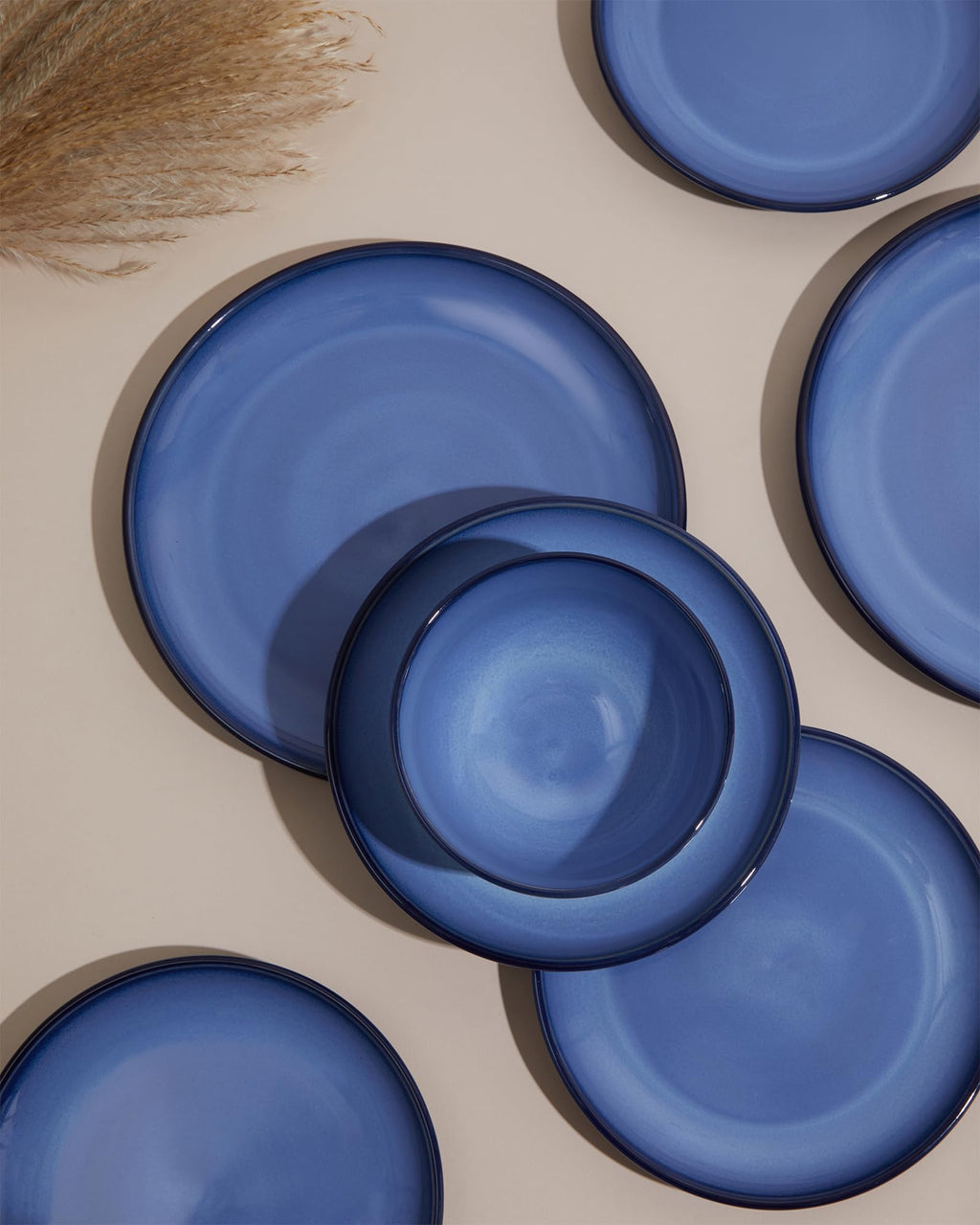 8.75'' Ceramic Pasta Bowls Set of 4 V1397
