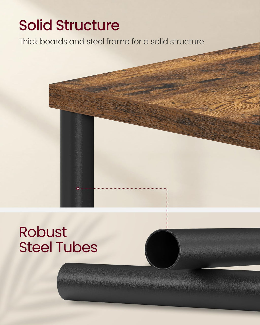 Side Table with Charging Station, 3-Tier End Table Z8414
