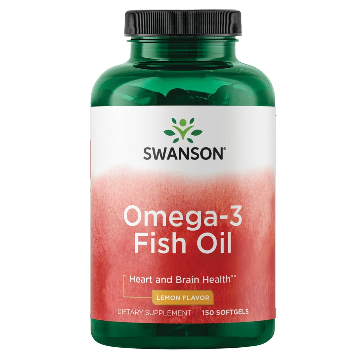 Omega-3 Fish Oil 150 Softgels Lemon K95772