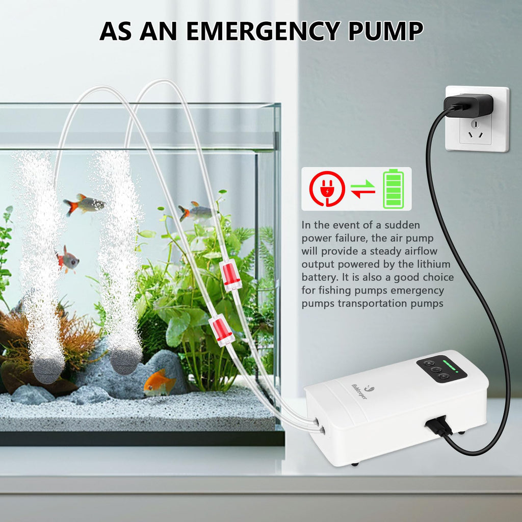 Aquarium Air Pump Magnetic Glass Cleaner V21957