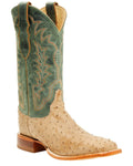 Men's Ostrich Western Boot Broad Square Toe N498574