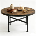 Round Wood Coffee Table L637
