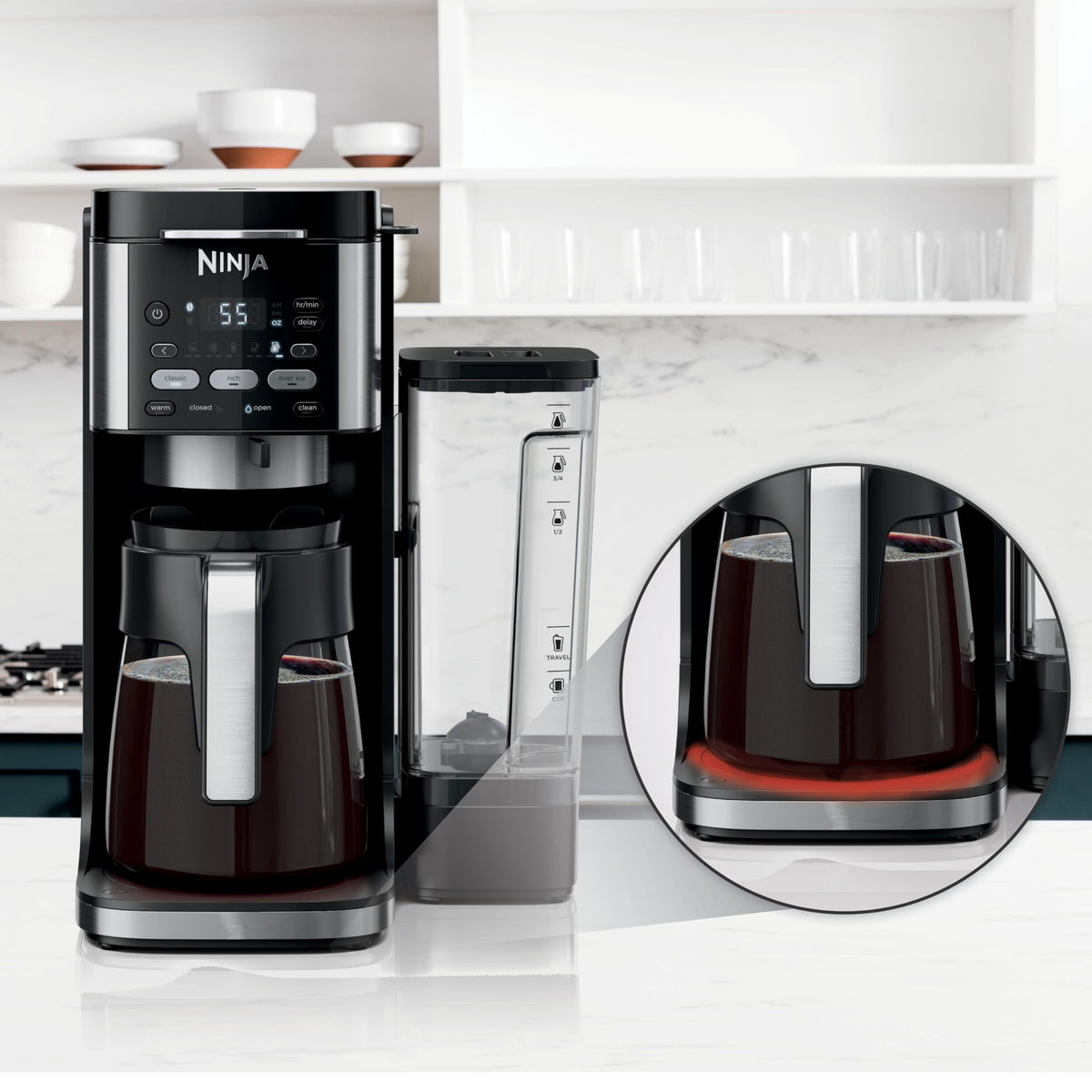 Black Drip Coffee Maker R412