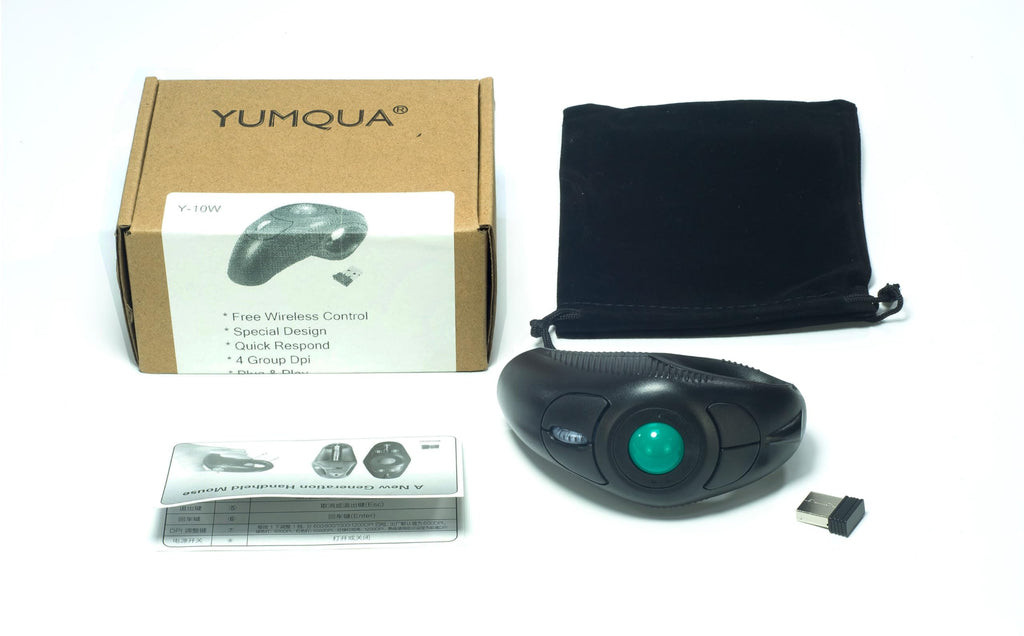 Wireless Trackball Mouse with Roller Ball Z222