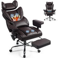 Heated Home Office Chair with Foot Rest S19014