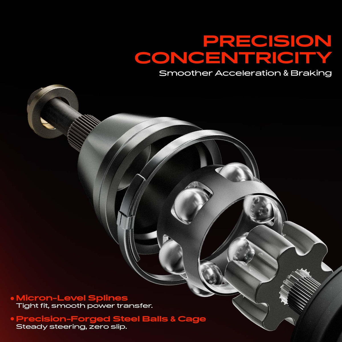 Rear Left CV Axle Shaft Assembly H9271